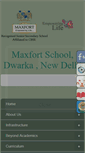 Mobile Screenshot of maxfortdwarka.com